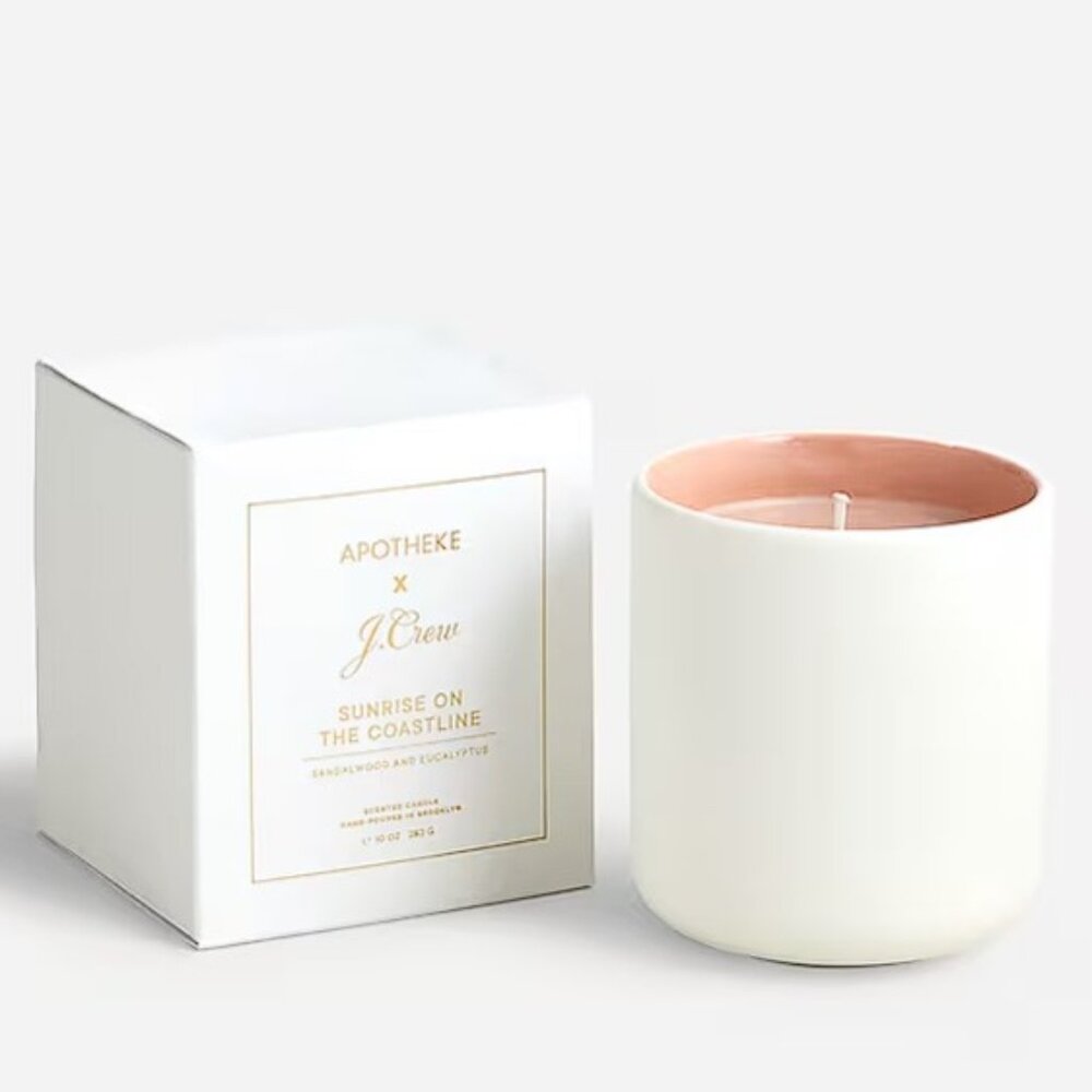 NIB Apotheke x J.Crew Candle Sunrise on the Coastline - 10oz